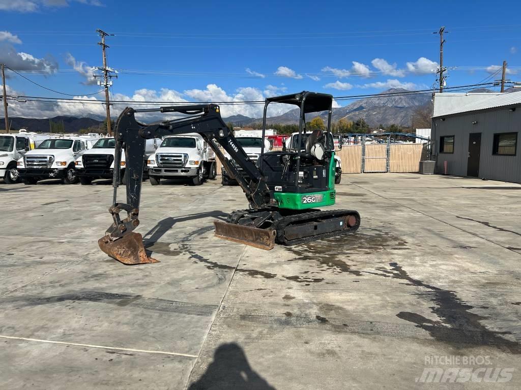 John Deere 26G Мини екскаватори < 7 т