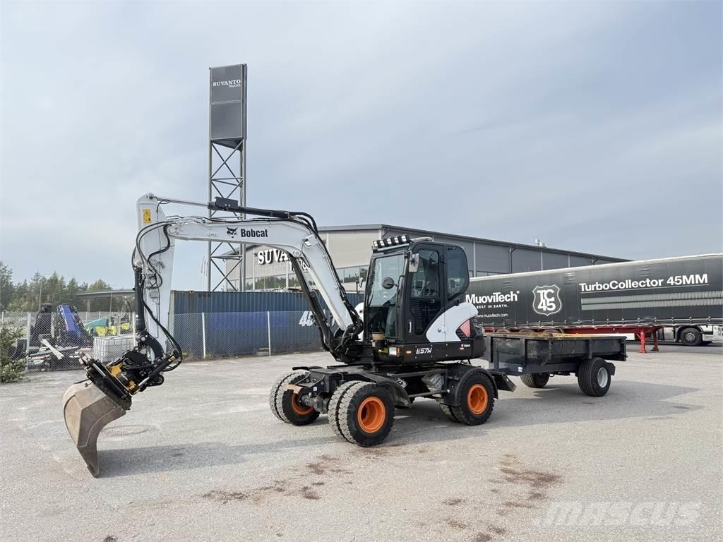 Bobcat E57W Колесни екскаватори