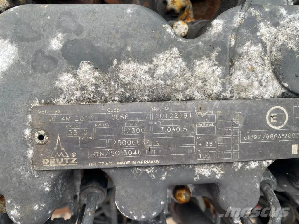 Deutz BF 4M 2011 Двигатели