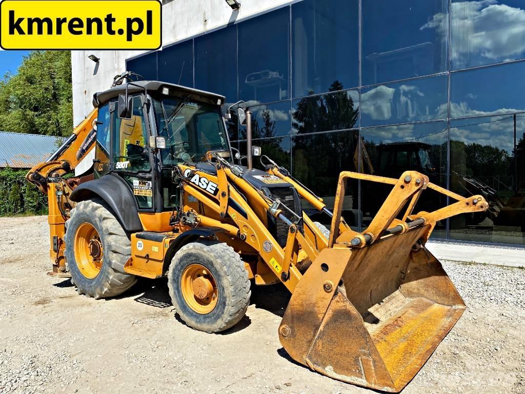 CASE 580 T Товарач със заден ексватор