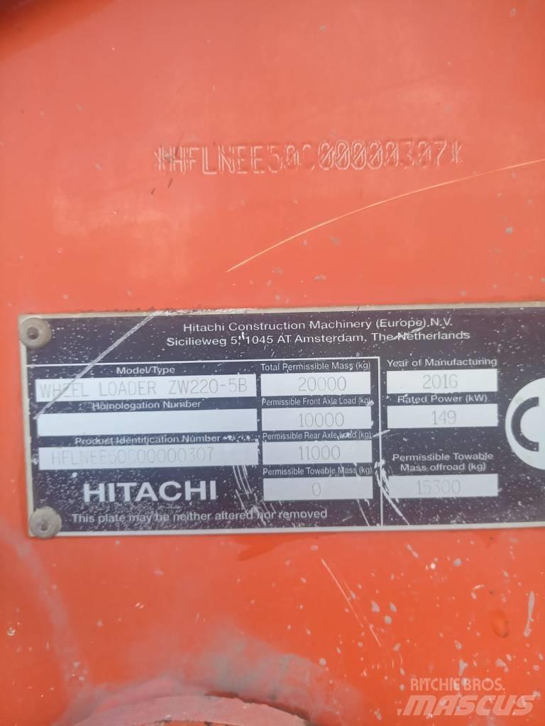 Hitachi ZW 220-6 Колесни екскаватори