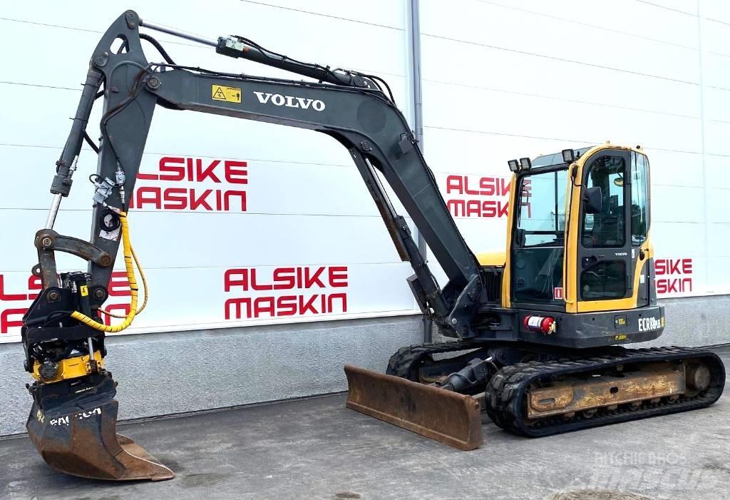 Volvo ECR 88 Средни екскаватори 7т - 12т