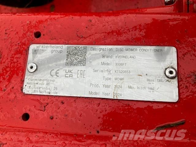 Kverneland 3336 FT Кондиционери за косачки