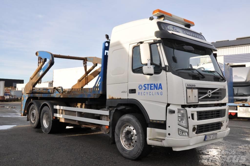 Volvo FM460 6X2 Камиони със скипов подемник