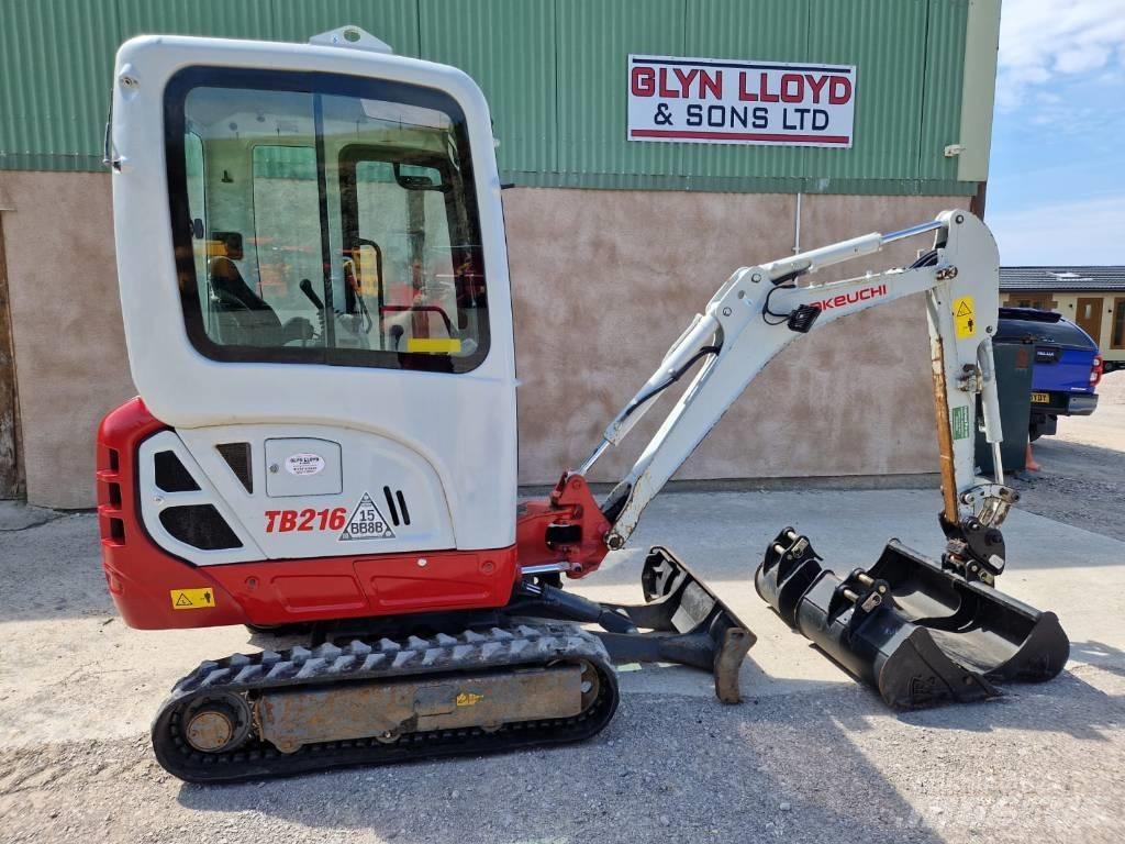 Takeuchi TB 216 A Мини екскаватори < 7 т