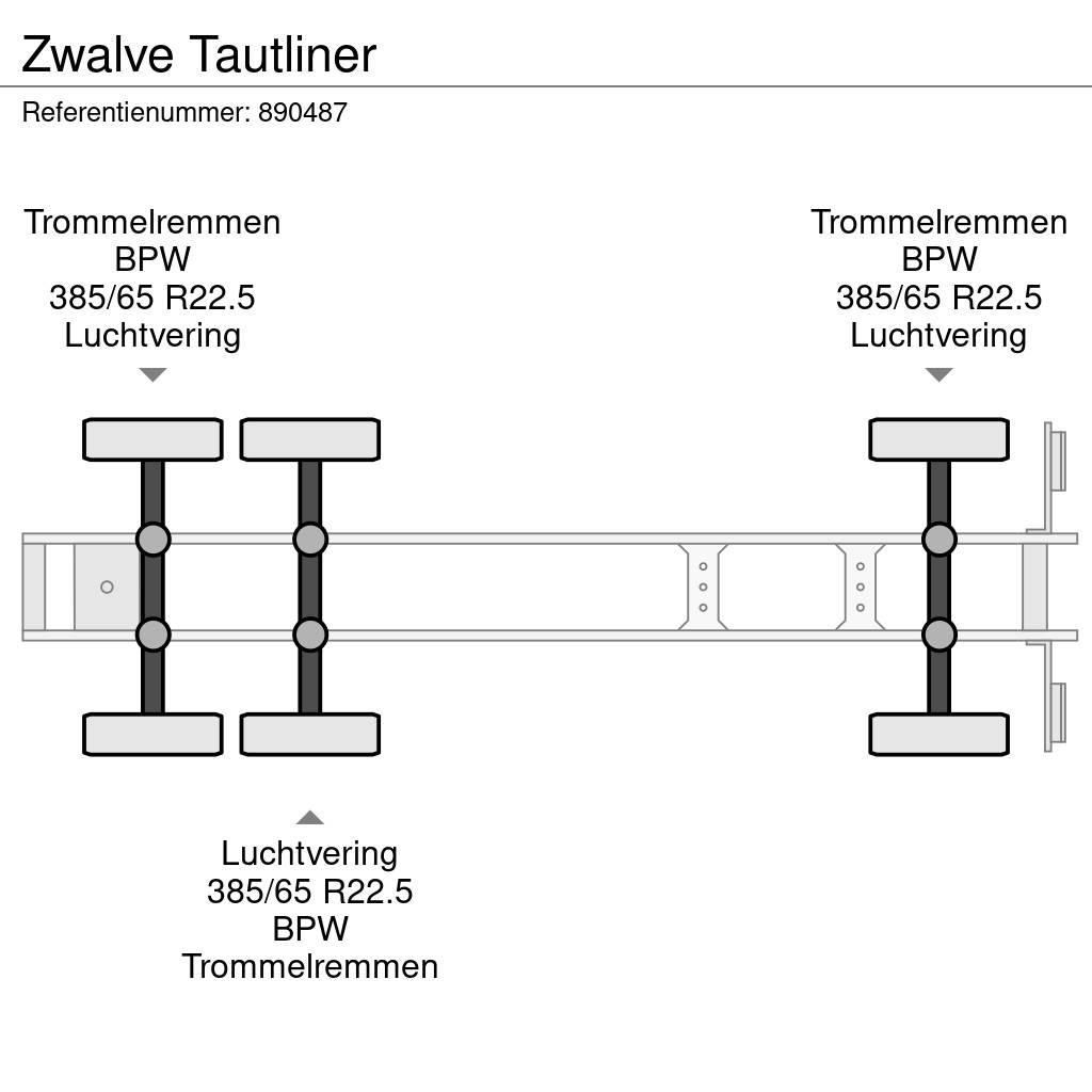 Zwalve Tautliner Брезентови полуремаркета
