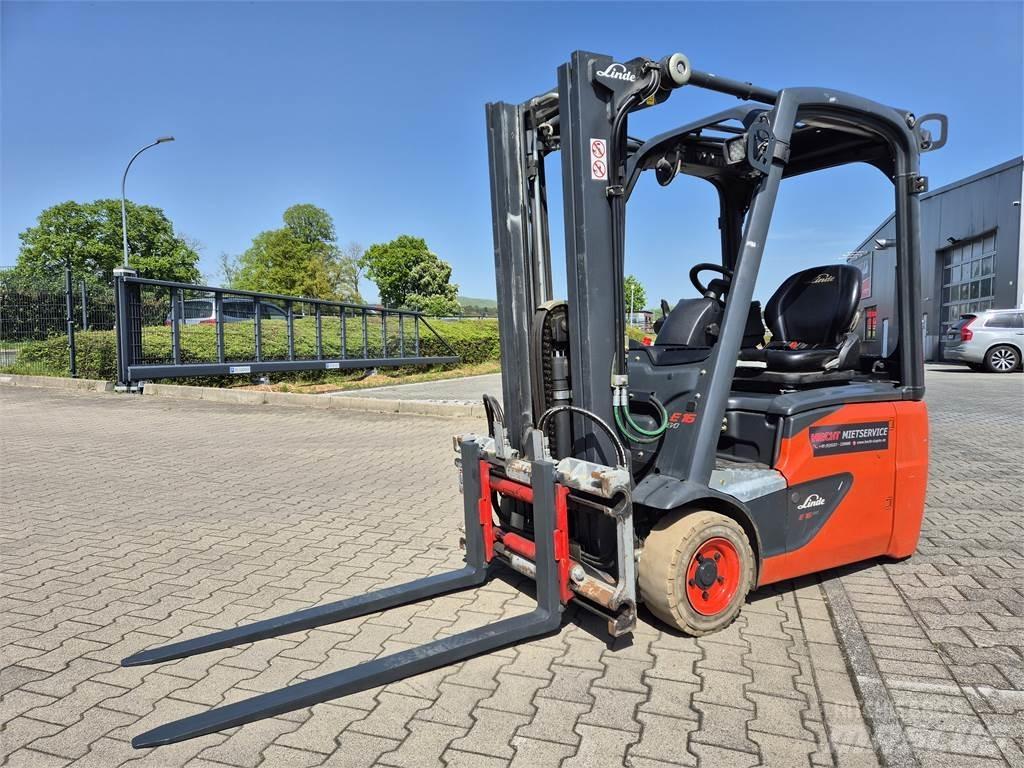 Linde E16C-02 Електрически вилични кари-повдигачи