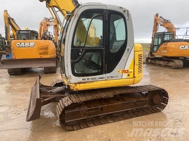 New Holland E 70 SR Средни екскаватори 7т - 12т