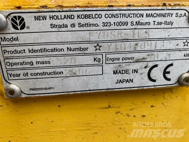 New Holland E 70 SR Средни екскаватори 7т - 12т
