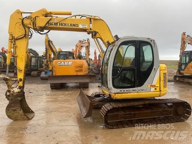 New Holland E 70 SR Средни екскаватори 7т - 12т