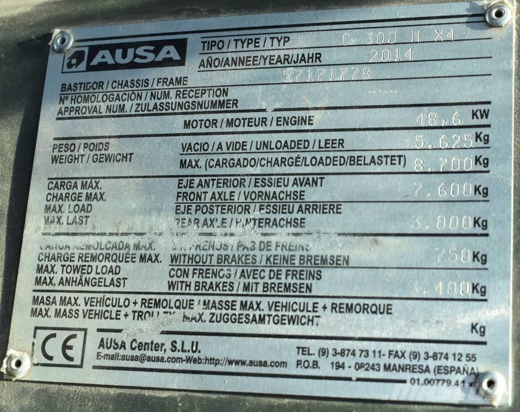 Ausa C 300 H X4 Камиони за херавни местности