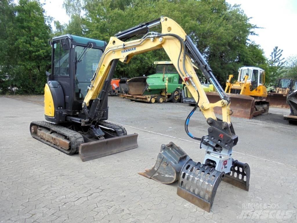 Yanmar Vio 33 U Мини екскаватори < 7 т