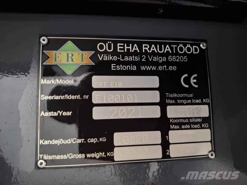 ERT E 10 Ремаркета за бали