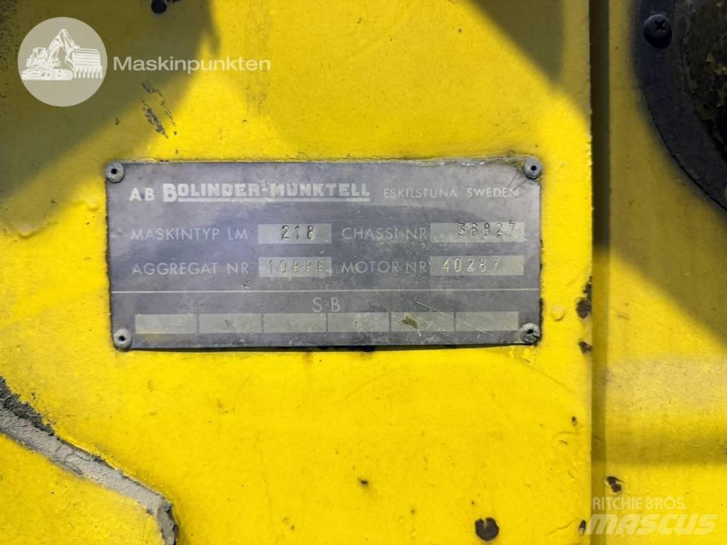 Volvo BM 218 Колесни товарачи