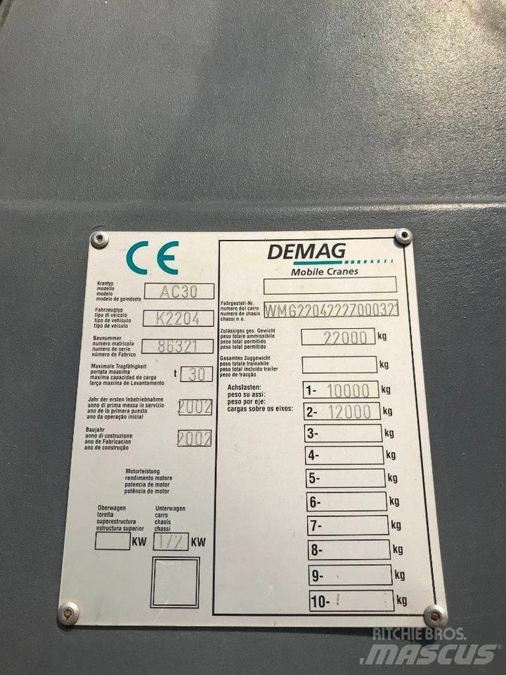 Demag ac30 Всъдеходни кранове
