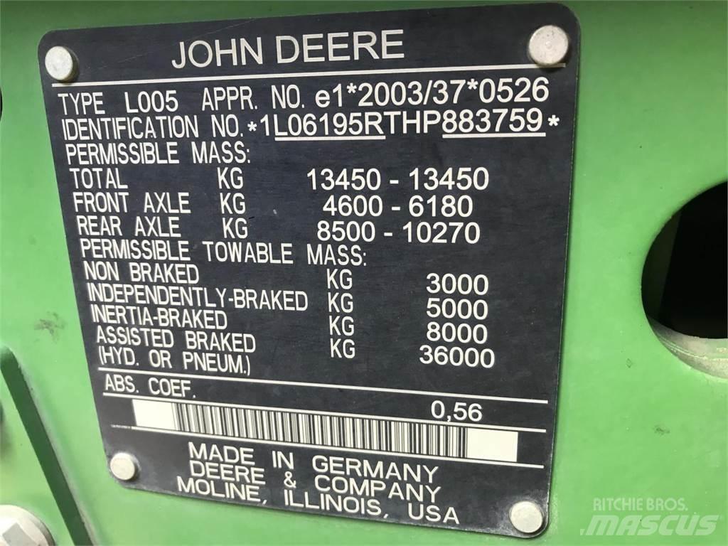 John Deere 6195R Трактори