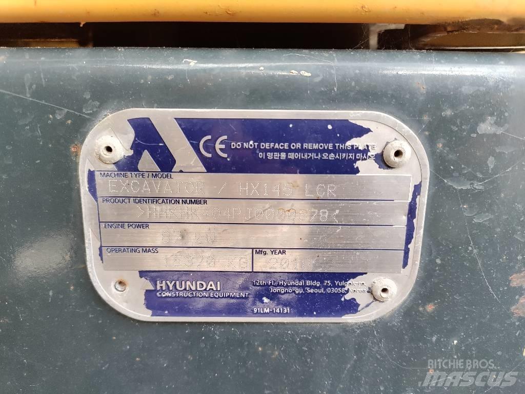 Hyundai HX 145 LCR Верижен екскаватор