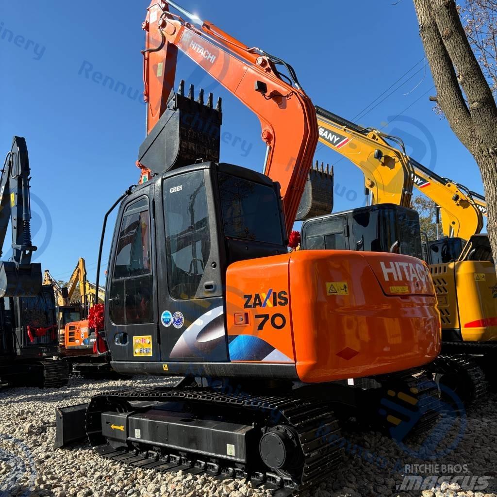 Hitachi ZX70 Мини екскаватори < 7 т