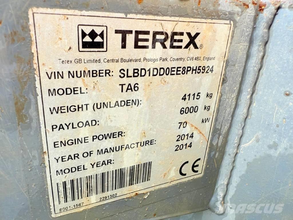 Terex TA 6 Странични самосвали