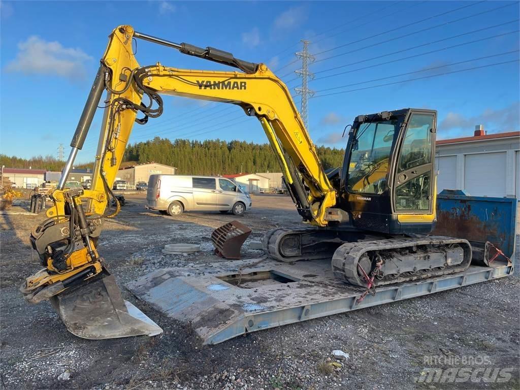Yanmar Vio 80-1A Мини екскаватори < 7 т