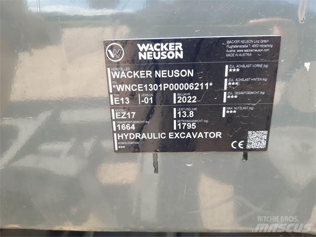 Wacker Neuson EZ17 Верижен екскаватор