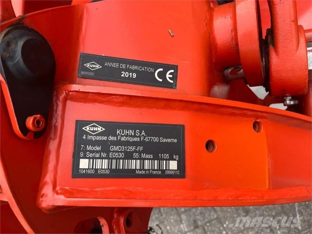 Kuhn GMD 3125F Кондиционери за косачки