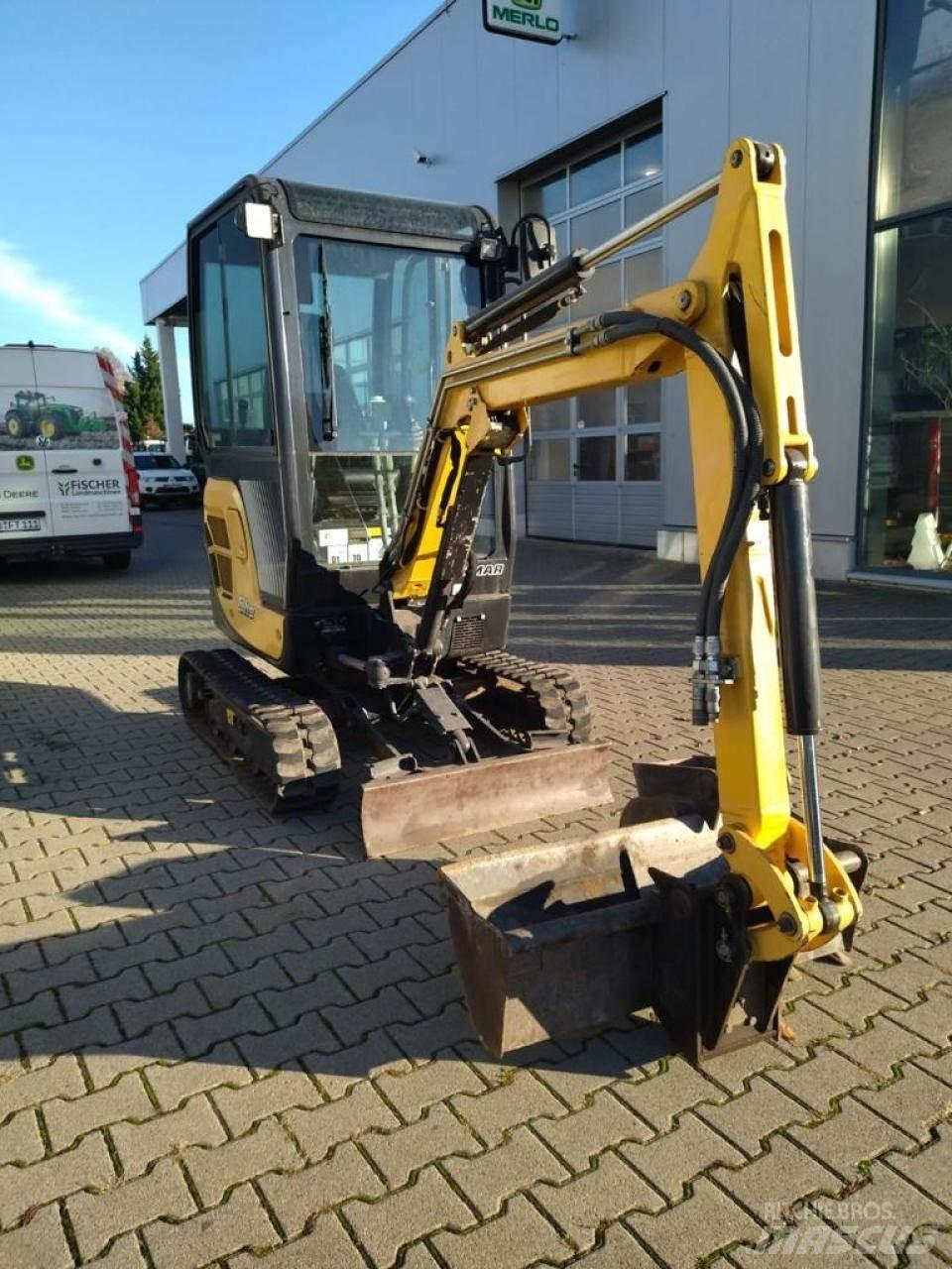 Yanmar SV18 Мини екскаватори < 7 т