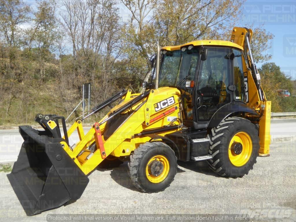 JCB 3CX Товарач със заден ексватор