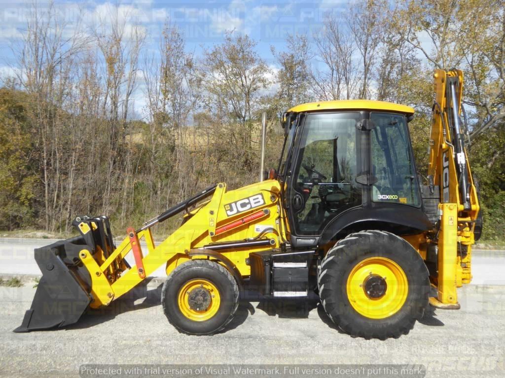 JCB 3CX Товарач със заден ексватор