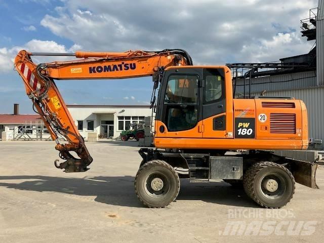 Komatsu PW 180-10 Колесни екскаватори
