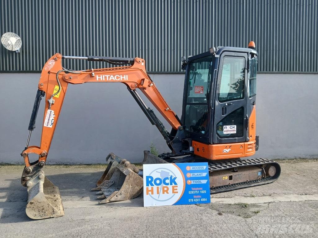 Hitachi Zaxis 26 U Мини екскаватори < 7 т