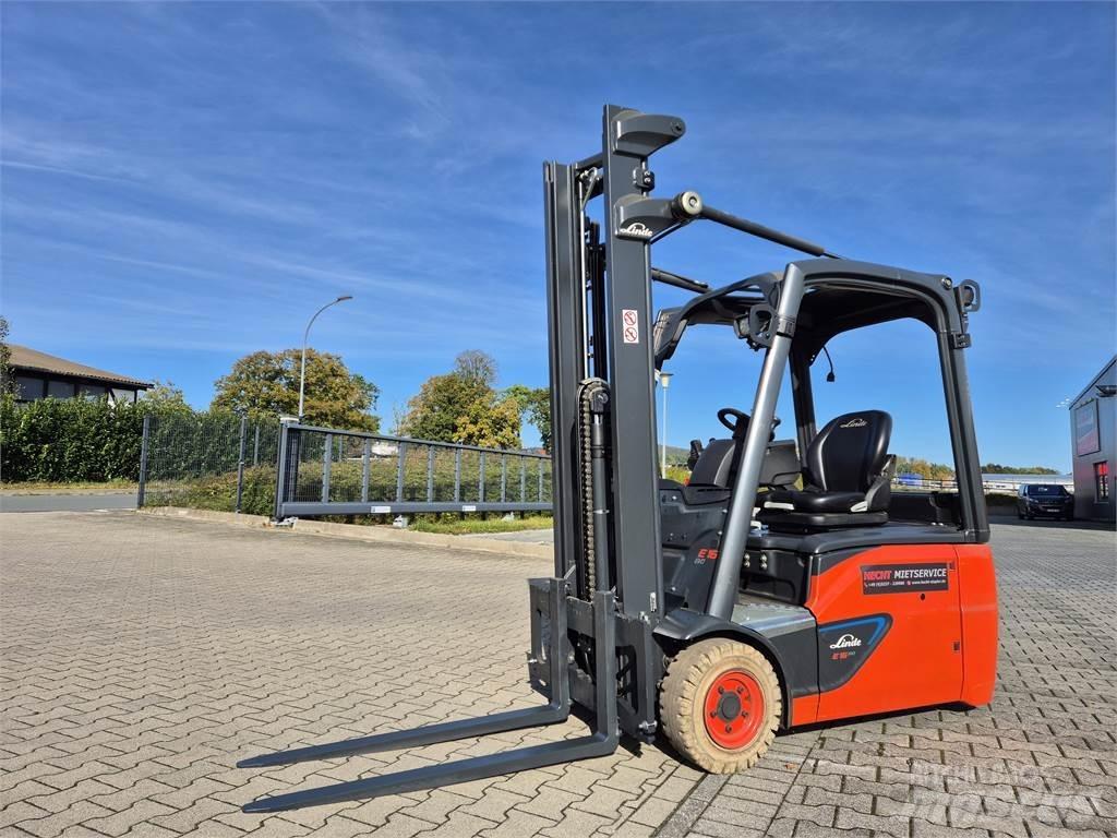 Linde E16-02 Електрически вилични кари-повдигачи