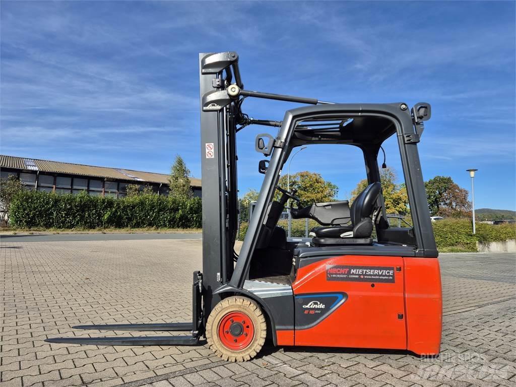Linde E16-02 Електрически вилични кари-повдигачи