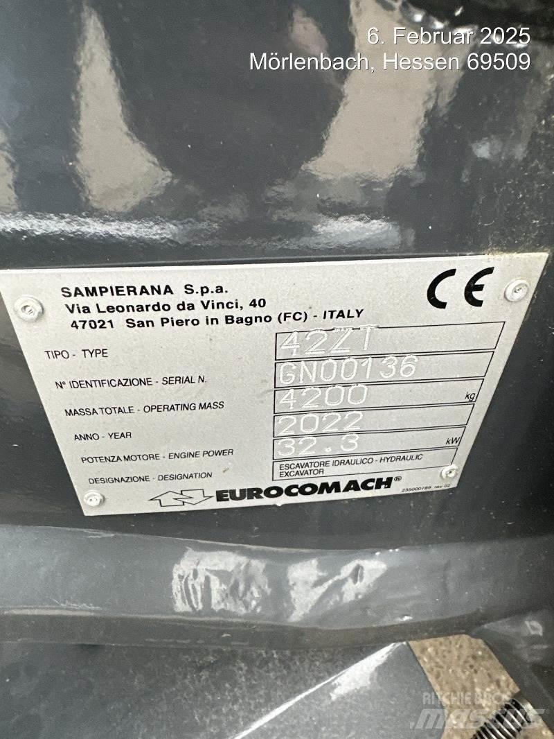 Eurocomach 42ZT Мини екскаватори < 7 т