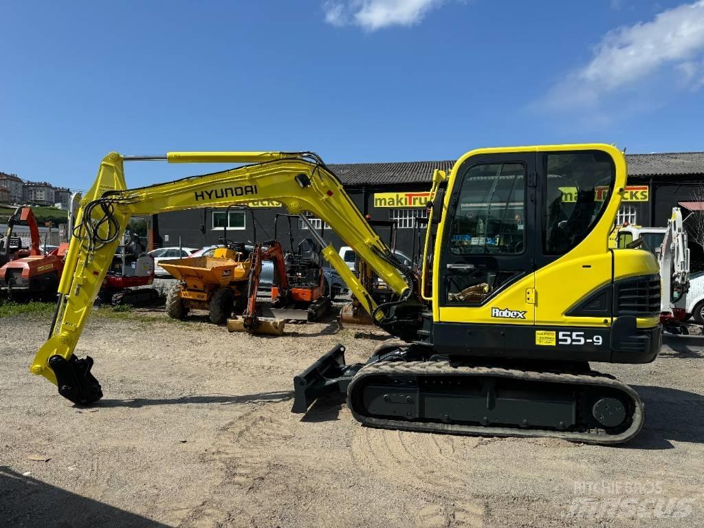 Hyundai Robex 55-9 Мини екскаватори < 7 т