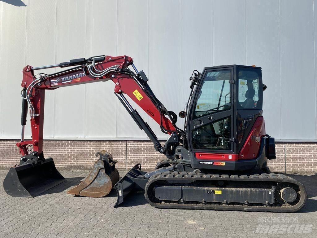Yanmar VIO80-2PB Средни екскаватори 7т - 12т