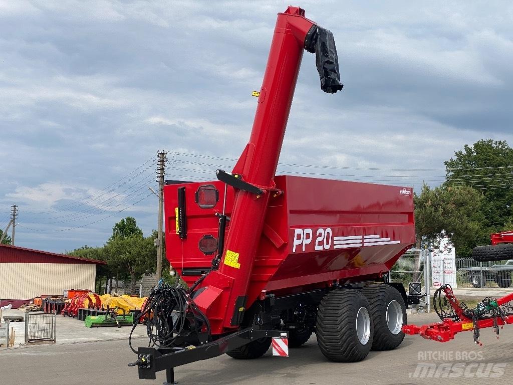 Metaltech PP20 Ремаркета за зърно / силаж
