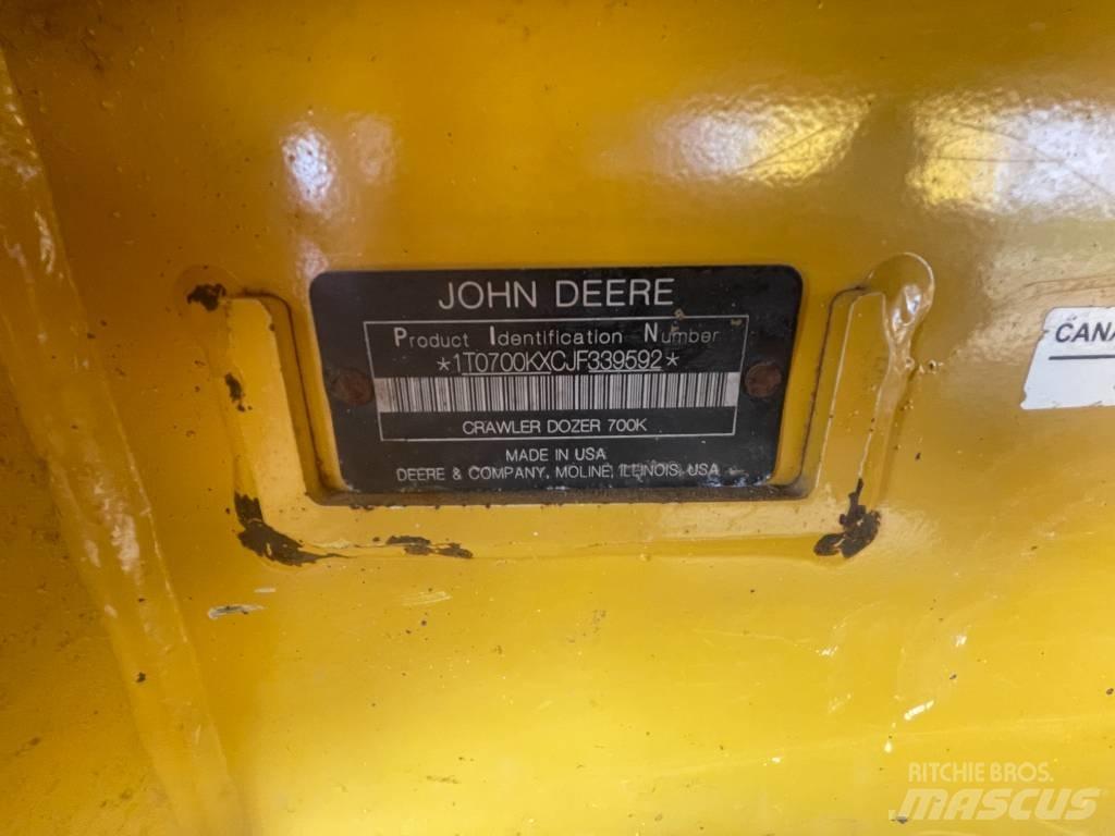 DEERE 700K LGP Верижни булдозери
