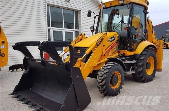 JCB 3 CX Товарач със заден ексватор