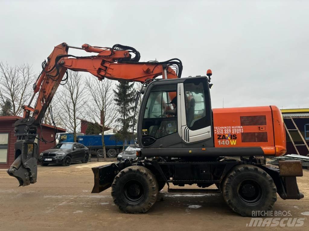 Hitachi ZX 140 W-3 Колесни екскаватори