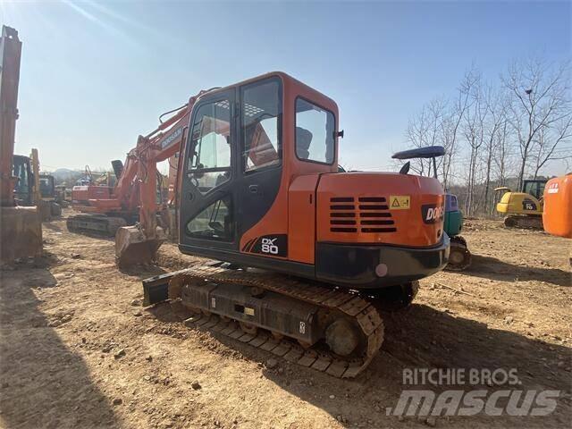 Doosan DX80 Мини екскаватори < 7 т