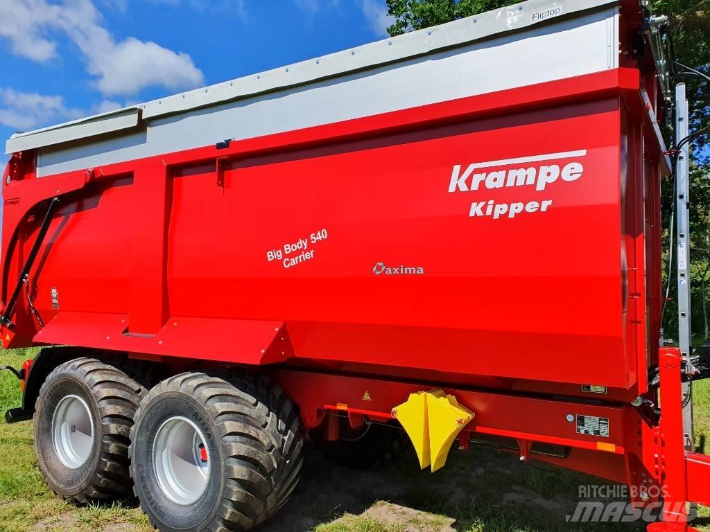 Krampe BB540 Carrier Ремаркета за зърно / силаж
