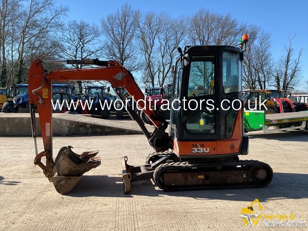 Hitachi ZX 33 U Мини екскаватори < 7 т