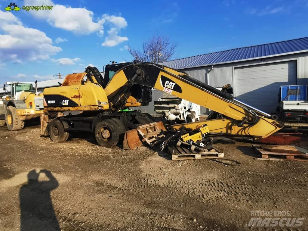 CAT M 318 D Оператори на отпадъци/индустрия
