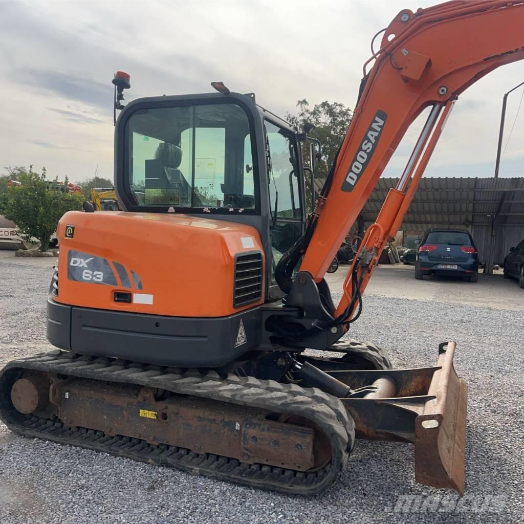 Doosan DX 63-3 Мини екскаватори < 7 т