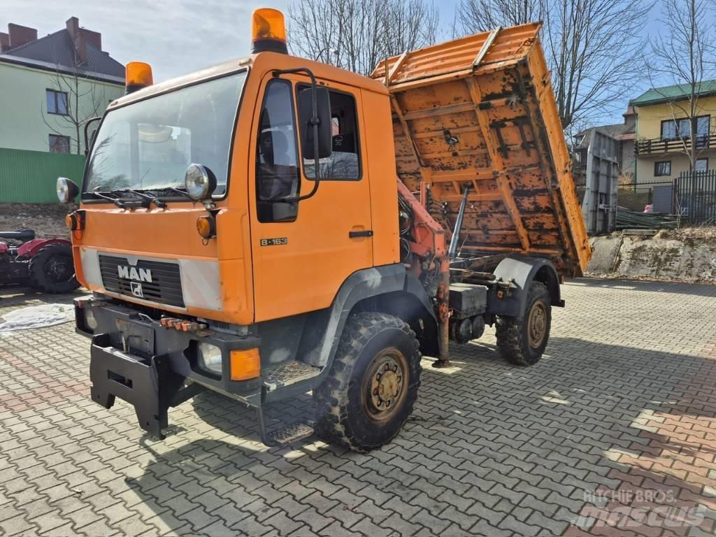 MAN 8 163 Wywrotka Самосвал