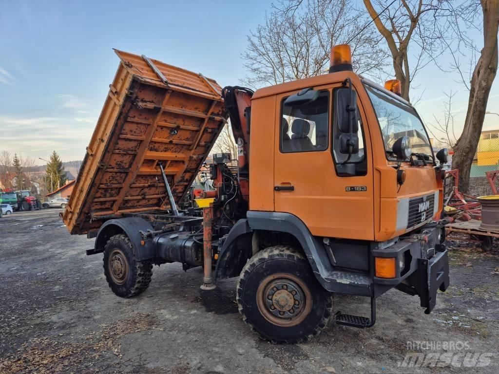 MAN 8 163 Wywrotka Самосвал