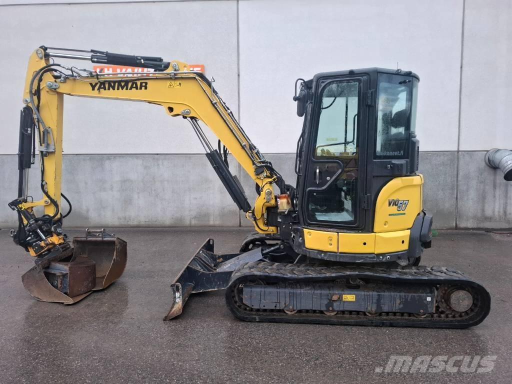 Yanmar Vio 57-6B Мини екскаватори < 7 т