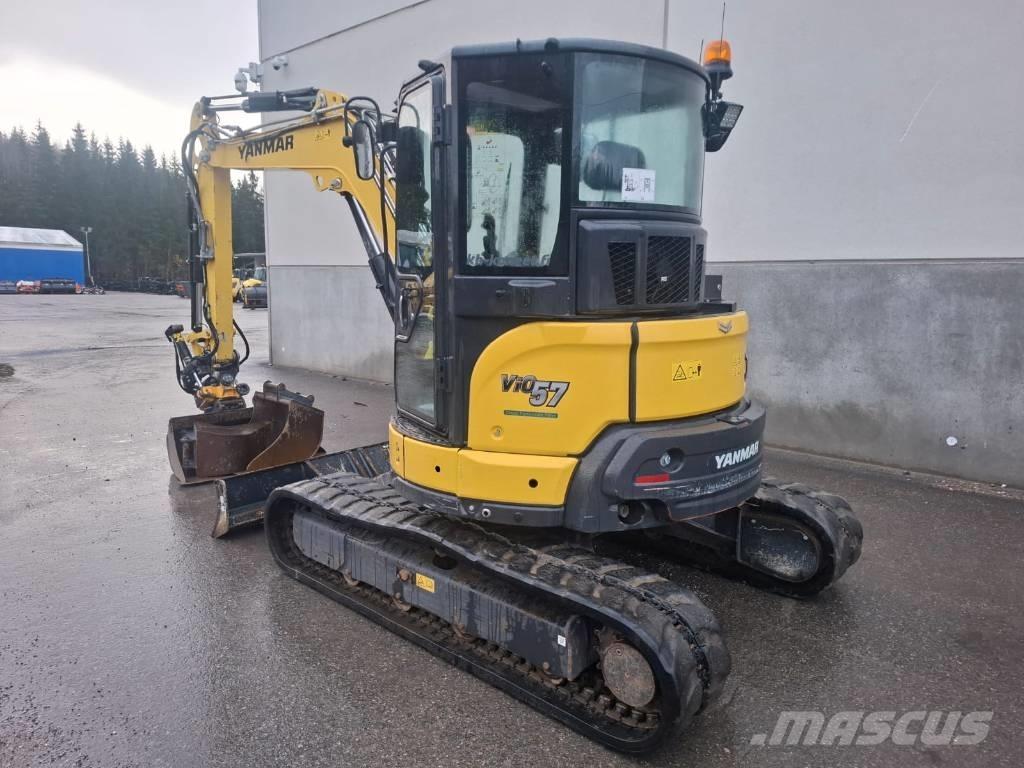 Yanmar Vio 57-6B Мини екскаватори < 7 т