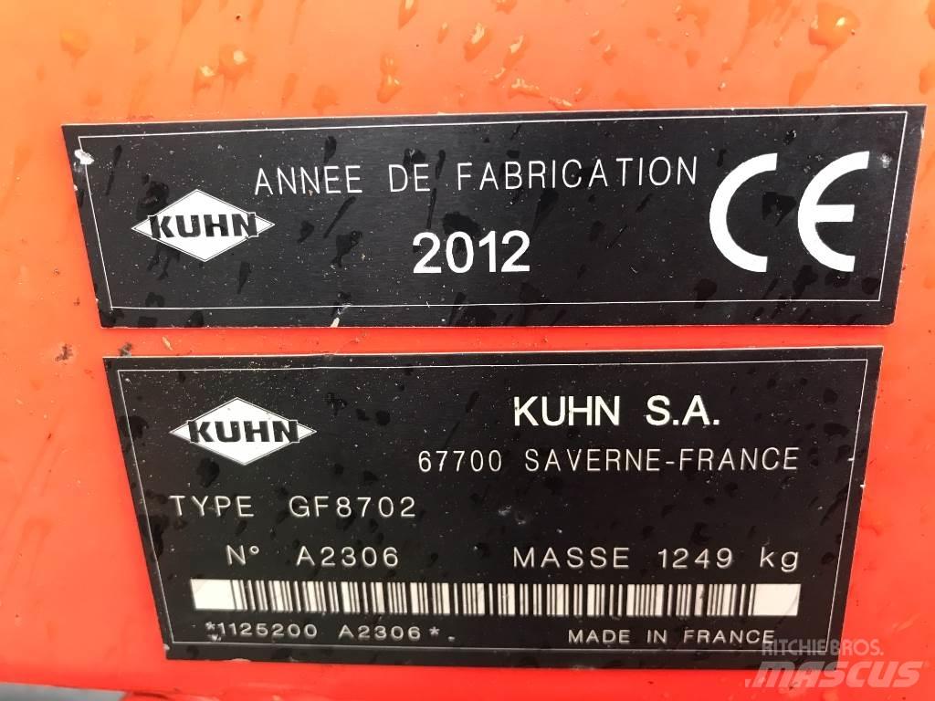 Kuhn GF 8702 Гребла и сенообръщачки